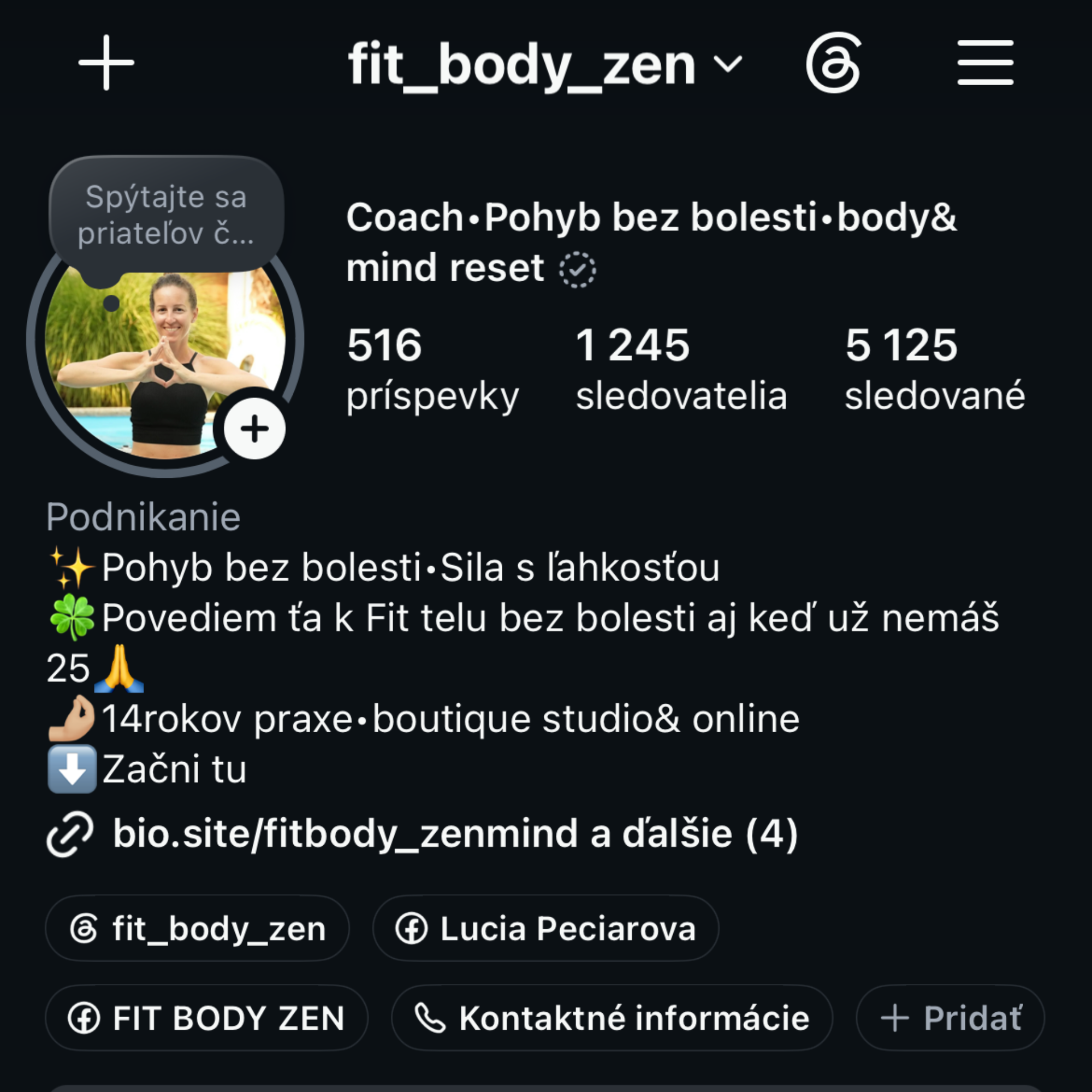 Instagram profil